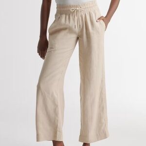 Quince 100% European Linen Wide Leg Pants